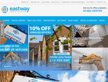 Tablet Screenshot of eastwayenterprise.co.uk